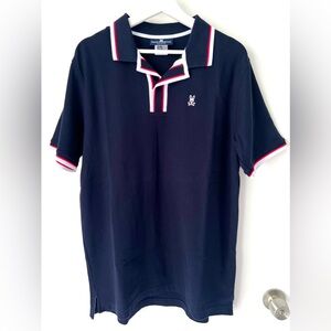 Psycho Bunny Blue Navy Polo Shirt